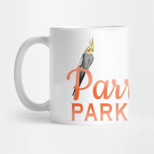 Parrot Parking - Cockatiel Mug